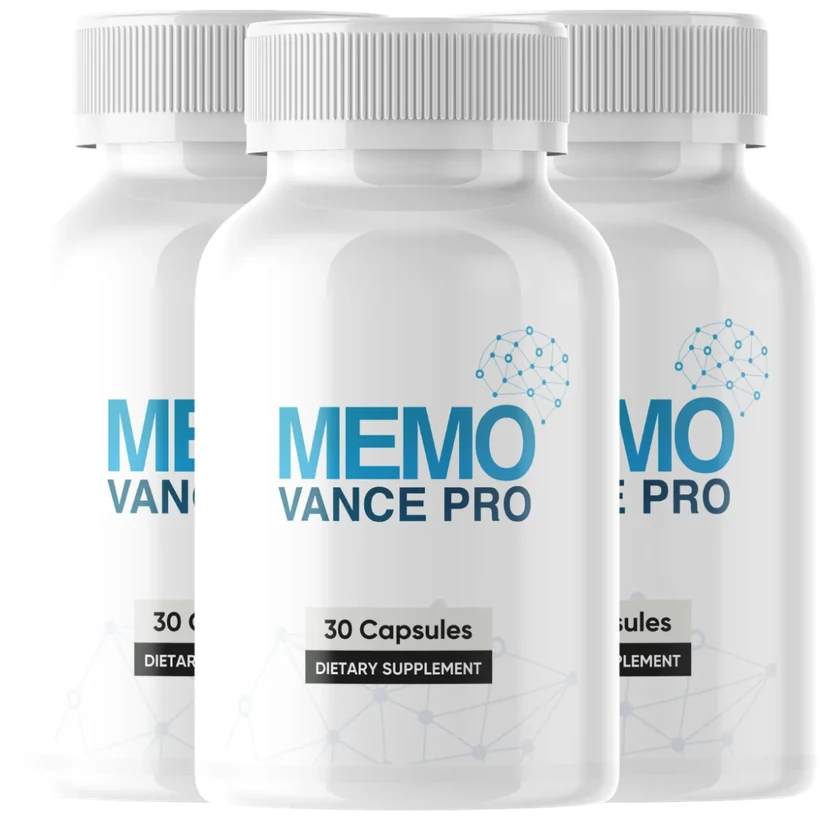 Memovance Pro memory and cognitive support supplement, 3-bottle kit